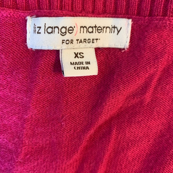Pink lightweight maternity sweater - Picture 7 of 8